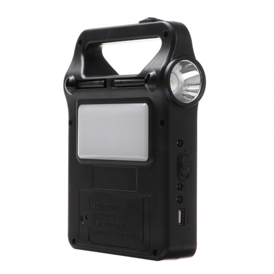 2-in-1 2W 6V Solar Panel Camping Light Solar Energy Spotlight Large Capacity Mobile Power Bank For Outdoor Hiking Hunting 2-in-1 2W 6V Solar Panel Camping Light Solar Energy Spotlight Large Capacity Mobile Power Bank For Outdoor Hiking Hunting