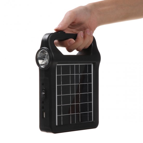 2-in-1 2W 6V Solar Panel Camping Light Solar Energy Spotlight Large Capacity Mobile Power Bank For Outdoor Hiking Hunting 2-in-1 2W 6V Solar Panel Camping Light Solar Energy Spotlight Large Capacity Mobile Power Bank For Outdoor Hiking Hunting