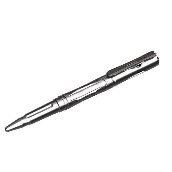 2 in1 NTP20 Titanium Self Defense Tactical Pen with Tungsten Steel Tip & German Gel Ink Writing Pen