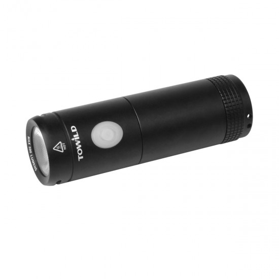 2 in1 TOWILD BC01 XP-G2 S3 500LM 5Modes Multi-function EDC Flashlight & Removable Bicycle Light with Handlebar clip & Taillight