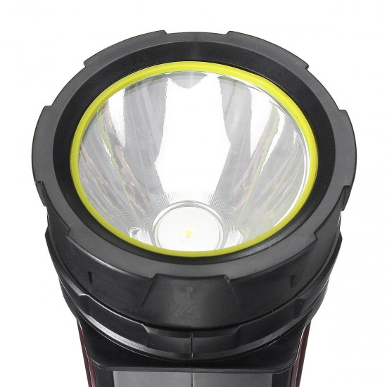 2000M 8000LM USB Rechargeable Poratble Flashlight Outdoor LED Searching Light