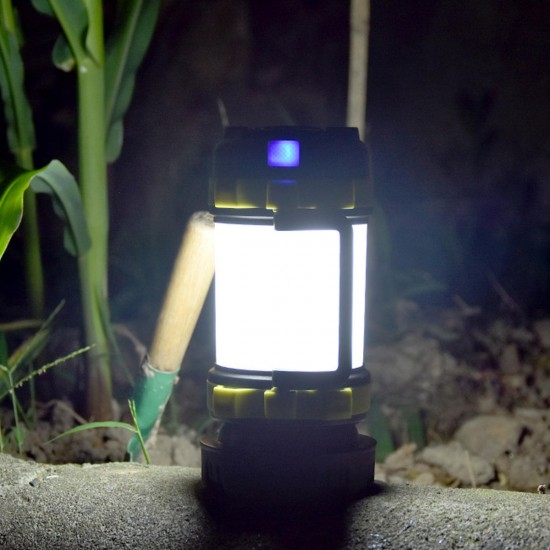 200W 2000LM 4800mah 200m Long Range Rechargeable LED Flashlight Super Bright Lantern Portable Fishing Searching Light