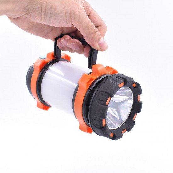 200W 2000LM 4800mah 200m Long Range Rechargeable LED Flashlight Super Bright Lantern Portable Fishing Searching Light