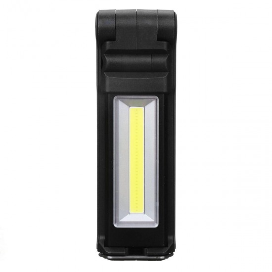 2LED+COB 400LM USB Rechargeable Foldable Car Maintenance Light Work Light LED Flashlight Power Bank