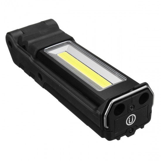 2LED+COB 400LM USB Rechargeable Foldable Car Maintenance Light Work Light LED Flashlight Power Bank