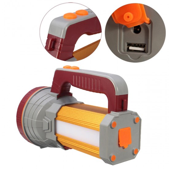 3000LM USB Rechargeable Waterproof Portable LED Spotlight Searchlight 3000LM USB Rechargeable Waterproof Portable LED Spotlight Searchlight