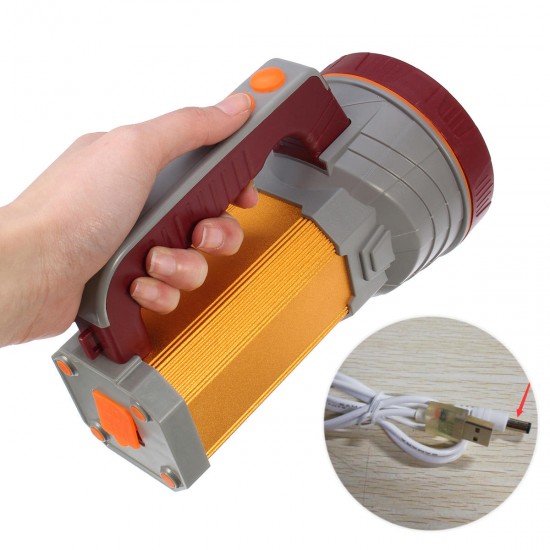 3000LM USB Rechargeable Waterproof Portable LED Spotlight Searchlight 3000LM USB Rechargeable Waterproof Portable LED Spotlight Searchlight