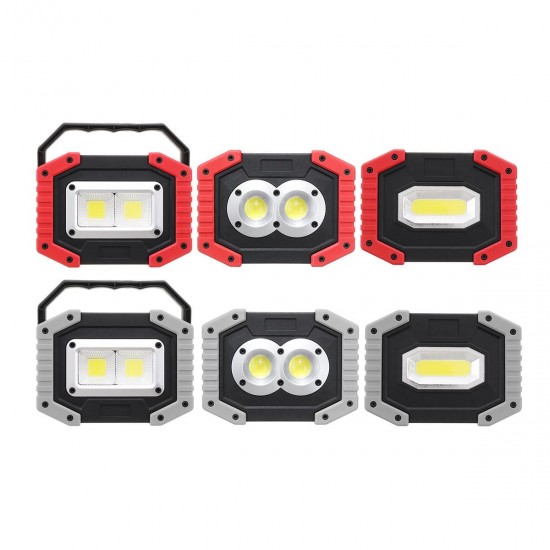 30W COB Rechargeable Portable Flood Work Spot Light w/ Power Bank Camping Work Light 30W COB Rechargeable Portable Flood Work Spot Light w/ Power Bank Camping Work Light