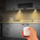 3PCS 150LM 3W LED Lamp Wireless Remote Control Touch Night Light RC Bedroom Sensing Night Light for Kitchen Bathroom