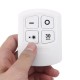 3Pcs 150LM 3W LED Lamp Wireless Remote Control Touch Night Light RC Bedroom Sensing Night Light for Baby Nursing Home