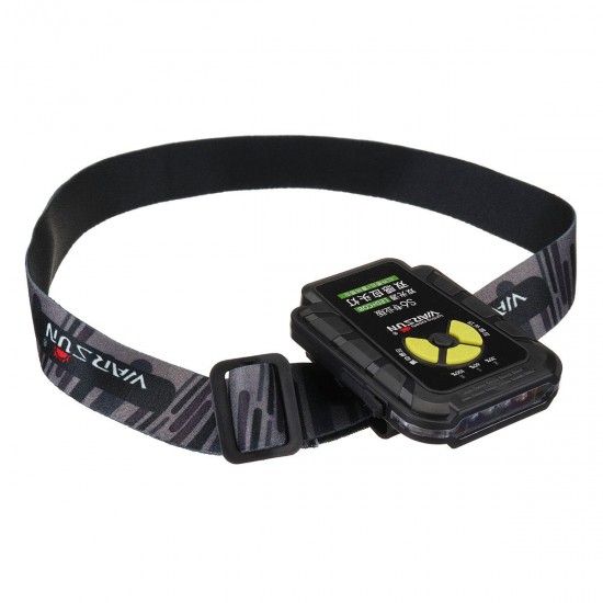 4 LED Clip-on Cap Headlamp 2 Modes USB Rechargeable Work Light Camping Hunting Torch Light