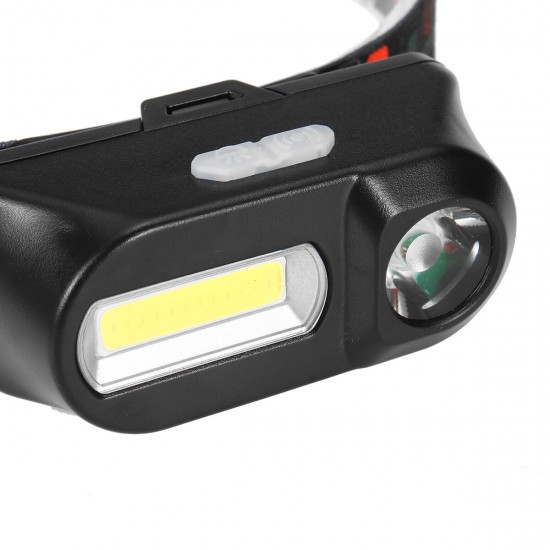 4-Modes COB Sensing Induction LED Headlamp USB Rechargeable Bike Light Night Fishing Headlight Sensor Camping Work Light