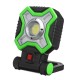 400W COB+4 LEDs 180° Adjustable LED Camping Light Solar/USB Charging/Battery 3-Types Option Portable Outdoor Work Light