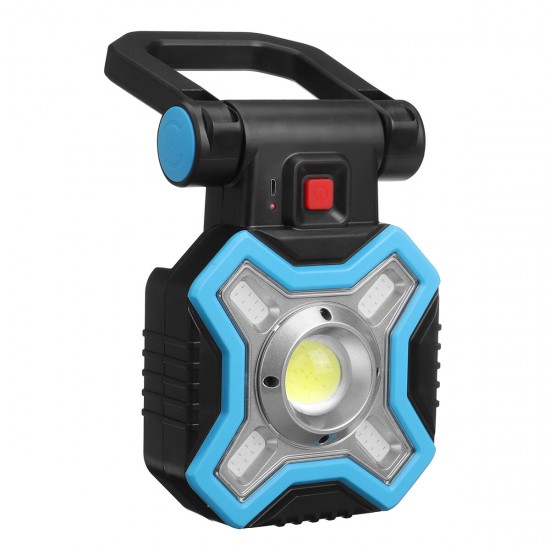 400W COB+4 LEDs 180° Adjustable LED Camping Light Solar/USB Charging/Battery 3-Types Option Portable Outdoor Work Light 400W COB+4 LEDs 180° Adjustable LED Camping Light Solar/USB Charging/Battery 3-Types Option Portable Outdoor Work Light