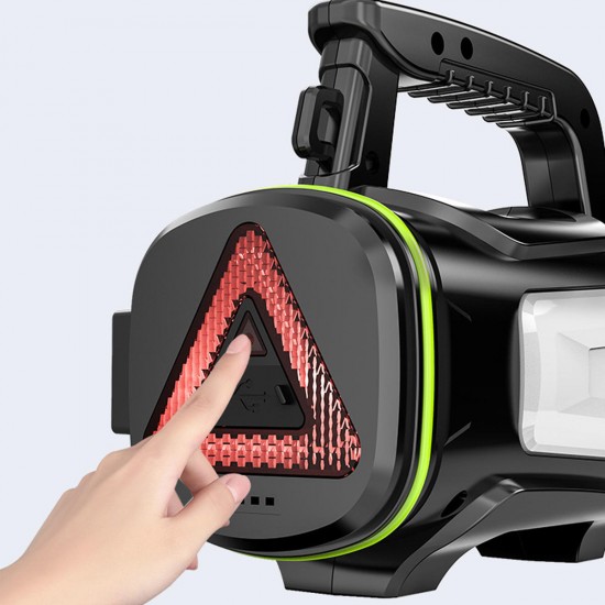 5000LM 3 Modes USB Rechargeable Super Bright LED Searchlight Spotlight Flashlight 5000LM 3 Modes USB Rechargeable Super Bright LED Searchlight Spotlight Flashlight