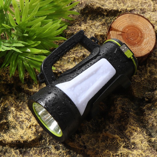 5000LM 3 Modes USB Rechargeable Super Bright LED Searchlight Spotlight Flashlight