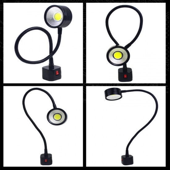 5W 220V Flexional COB Work Light Outdoor Multifunctional Worklights Maintenance Lights Emergency Lights with Magnet