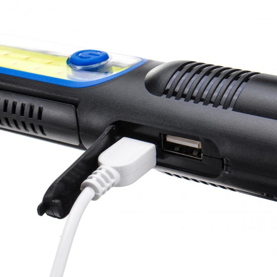 6303B 2000mAh COB LED Work Lamp 18650 USB Rechargeable Magnet Flashlight Camping Tent Light Light 6303B 2000mAh COB LED Work Lamp 18650 USB Rechargeable Magnet Flashlight Camping Tent Light Light