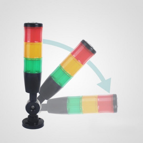 9W Warning Signal Light 6 Lamp Beads 3 Layers Tower Lights Outdoor Camping Hunting Rotate LED Emergency Lantern 9W Warning Signal Light 6 Lamp Beads 3 Layers Tower Lights Outdoor Camping Hunting Rotate LED Emergency Lantern