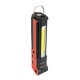 COB Front+Side LED 270° Rotation USB Charging Work Light Magnet Tail Folding Flashlight