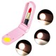 COB LED 3 Modes USB EDC Make up Light 270° Rotation Mini Portable Emergency Night Light Flashlight