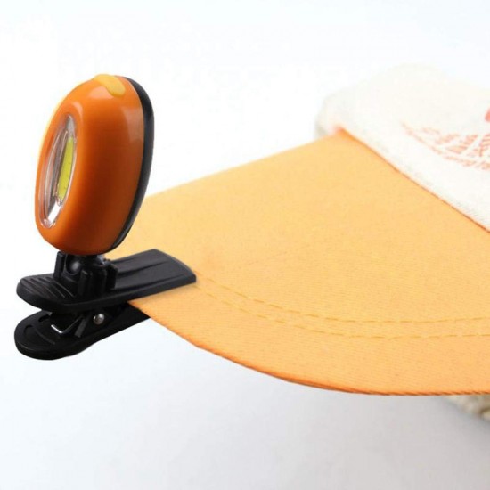 COB LED 3Modes Adjustable Cap Light Headlamp Mini Head Lights Flashlight with Clip COB LED 3Modes Adjustable Cap Light Headlamp Mini Head Lights Flashlight with Clip