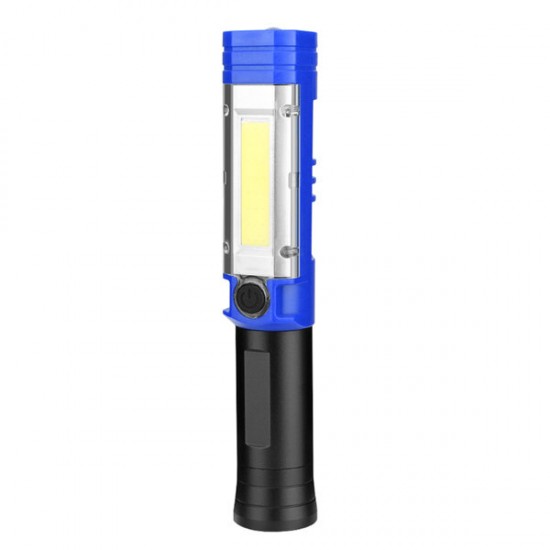COB LED Light AA Battery Flashlight 4 Modes Magnetic Attraction Camping Hunting Emergency Lamp With Clip COB LED Light AA Battery Flashlight 4 Modes Magnetic Attraction Camping Hunting Emergency Lamp With Clip