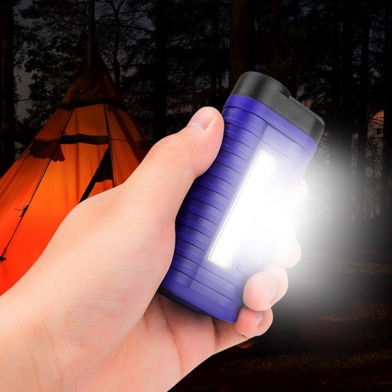 COB+LED 2Modes Night Fishing Light Outdoor USB Rechargeable Multifunctional Work Light