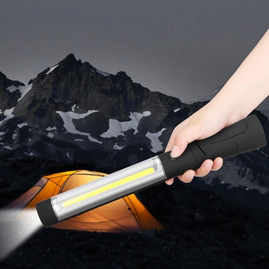 COB+LED 3Modes Emergency Worklight Outdoor USB Rechargeable Multifunctional Work Light with Magnetic Tail COB+LED 3Modes Emergency Worklight Outdoor USB Rechargeable Multifunctional Work Light with Magnetic Tail