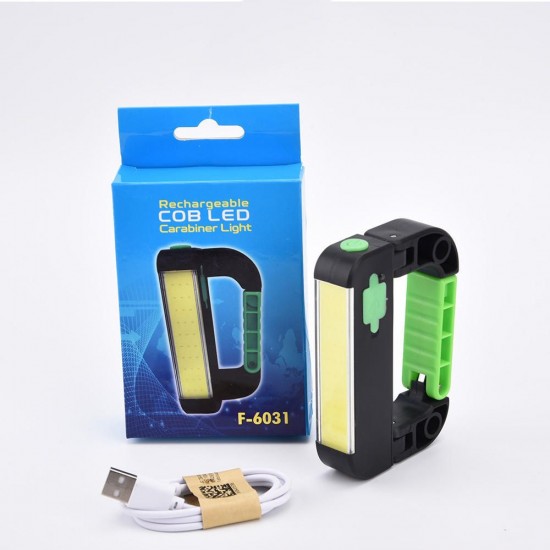 F-6031 COB+LED 3Modes 2200mAh 90° Rotatable USB Rechargeable Work Light Outdoor Multifunctional Emergency Light Camping Light with Magnet F-6031 COB+LED 3Modes 2200mAh 90° Rotatable USB Rechargeable Work Light Outdoor Multifunctional Emergency Light Camping Light with Magnet