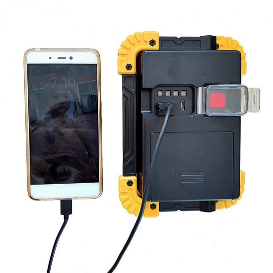 GM802 2x20W COB 4 Modes Rechargeable Work Light Portable Outdoor Mobile Power Bank