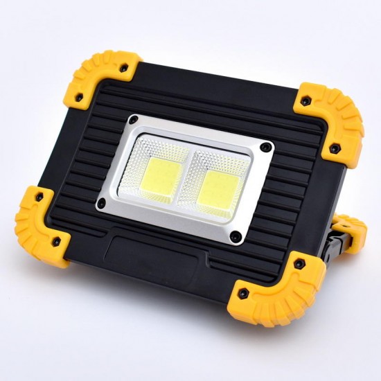 GM812 2x20W COB 4 Modes Rechargeable Work Light Portable Outdoor Mobile Power Bank