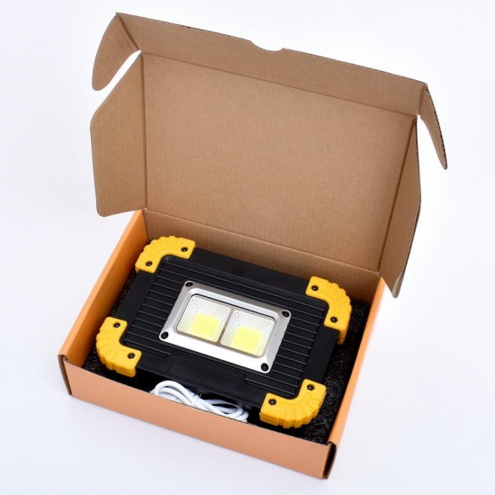 GM812 2x20W COB 4 Modes Rechargeable Work Light Portable Outdoor Mobile Power Bank