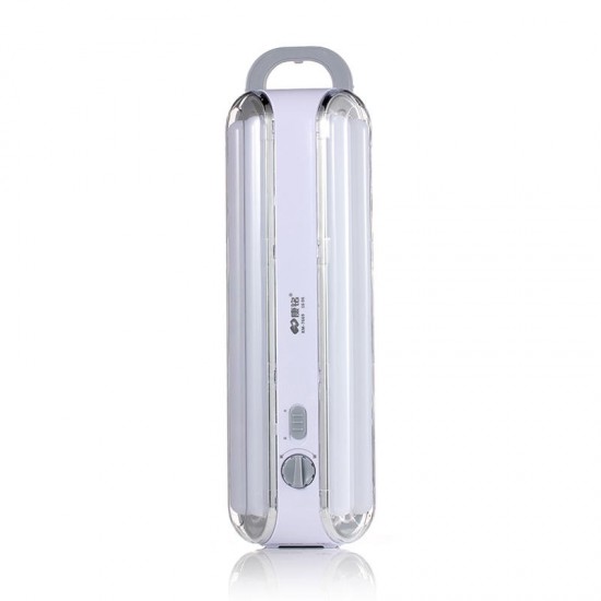 KM-7669 96 LEDs Outdoor Camping Double Sided Lighting Portable Emergency Flashlight 4400mAh Battery