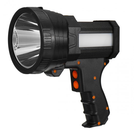 L2 6000LM 500m+ Strong LED Spotlight with Tripod 9600mAh USB Rechargeable Powerful Searchlight Portable Handle Flashlight For Camping Hunting Fishing