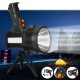 L2 6000LM 500m+ Strong LED Spotlight with Tripod 9600mAh USB Rechargeable Powerful Searchlight Portable Handle Flashlight For Camping Hunting Fishing