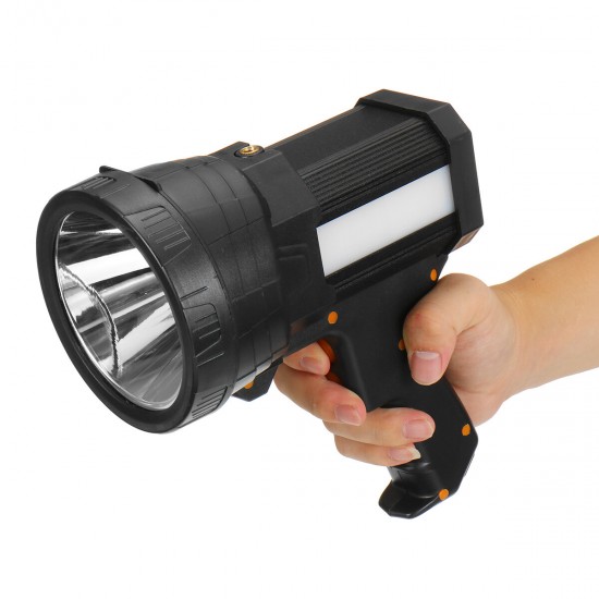L2 6000LM 500m+ Strong LED Spotlight with Tripod 9600mAh USB Rechargeable Powerful Searchlight Portable Handle Flashlight For Camping Hunting Fishing
