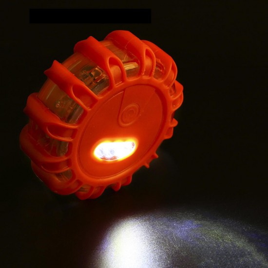 LED Roadside Safety Car Boat Truck Emergency Flare Warning Flashlight Disc Beacon