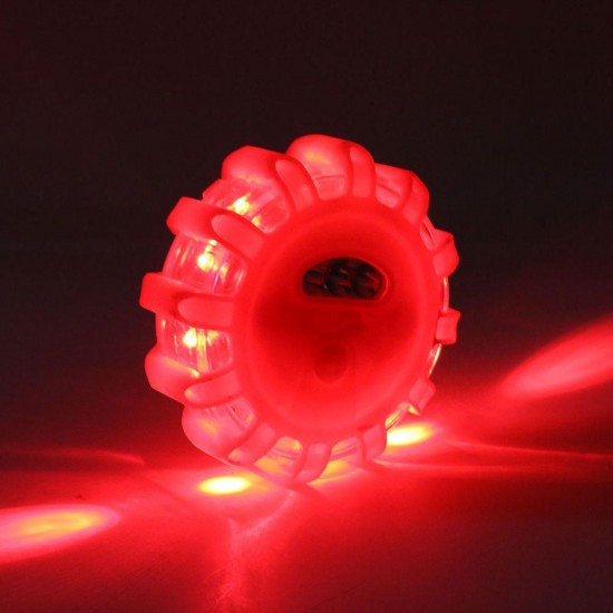 LED Roadside Safety Car Boat Truck Emergency Flare Warning Flashlight Disc Beacon