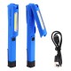 LED+COB 300LM 4 Modes Foldable Magnetic Tail USB Rechargeable Flashlight Work Lamp Light Mini Torch