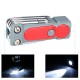 Mini Multifunction Tools LED Flashlight Folding Screwdriver Set Hunting Fishing