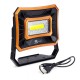 Rechargeable Work Light 50W 1000LM USB Waterproof COB LED Worklight Flood Lamp Battery Powered 2 Lights Models Emergency Lights Outdoor Camping Lamp Strong Light - Low Light Portable