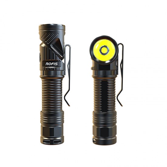 R2 L2 U3 700LM Rechargeable Magnetic Charging Head Rotation EDC LED Flashlight Headlamp