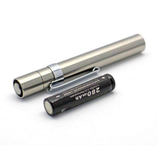 ST1 XP-E R3 100Lumens White Light Mini LED Flashlight Pocket Light Penlight AAA ST1 XP-E R3 100Lumens White Light Mini LED Flashlight Pocket Light Penlight AAA