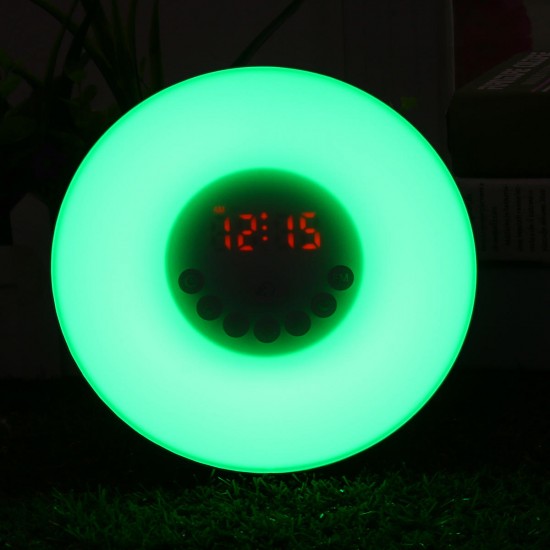 Sunrise Alarm Clock Digital Wake Up Light with Sunrise Sunset Simulation Sleep