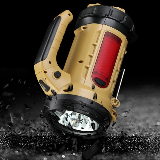 M9 Portable Fall-proof Waterproof SST40 410m 950Lumens 3Modes USB Rechargeable Multifunctional LED Search Light Work Light Camping Light