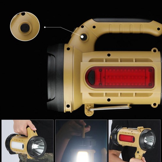 M9 Portable Fall-proof Waterproof SST40 410m 950Lumens 3Modes USB Rechargeable Multifunctional LED Search Light Work Light Camping Light M9 Portable Fall-proof Waterproof SST40 410m 950Lumens 3Modes USB Rechargeable Multifunctional LED Search Light Work Light Camping Light