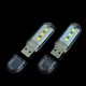 U16 3 x LEDs 120Lumens USB Rechargeable Portable USB EDC LED Flashlight Work Light