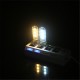 U16 3 x LEDs 120Lumens USB Rechargeable Portable USB EDC LED Flashlight Work Light