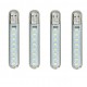 U18 8 x LEDs USB Rechargeable Portable Bar USB Light EDC LED Flashlight Night Light